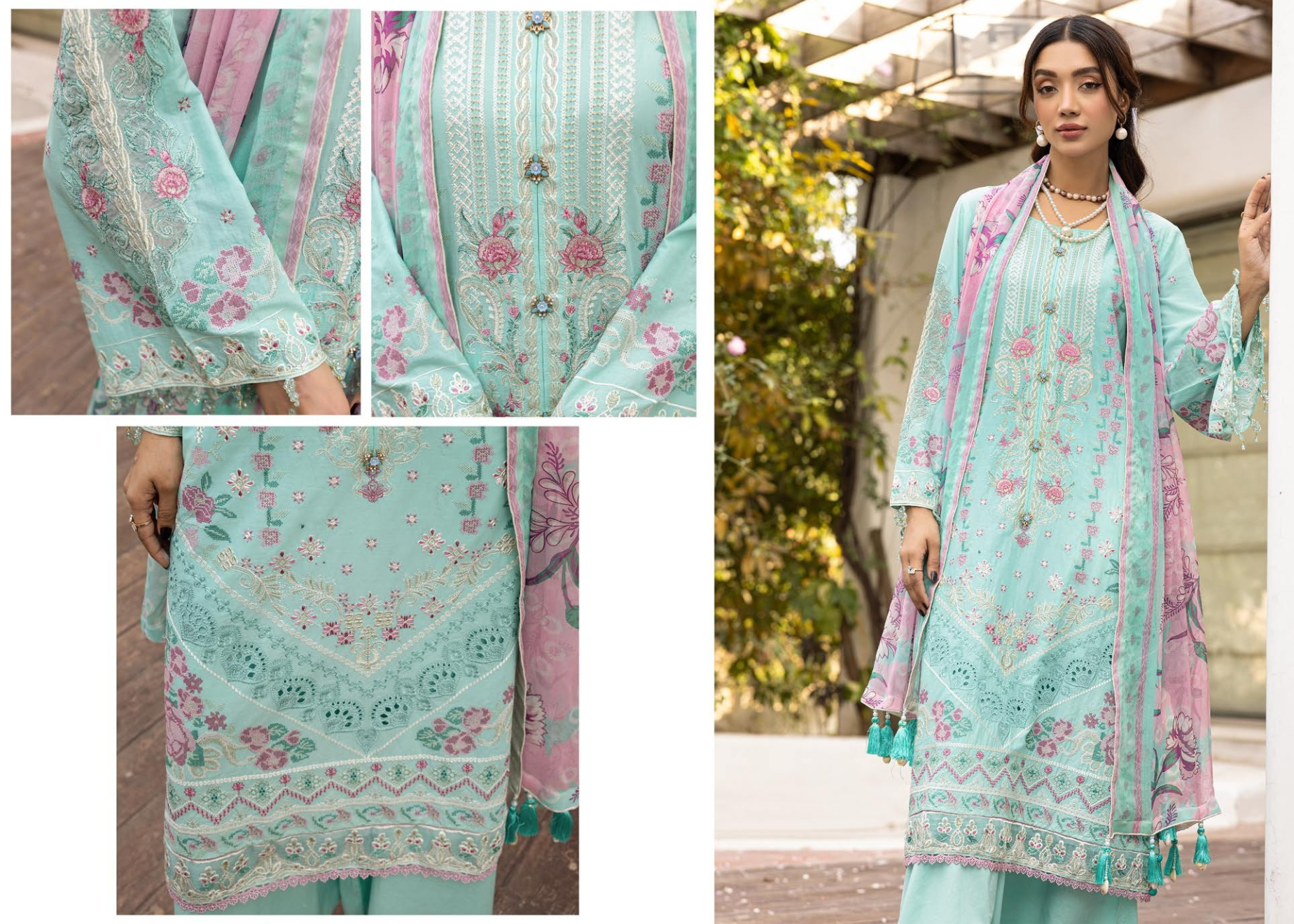 ELEGANCE BY KHOOBSURAT SIGNATURE LAWN COLLECTION(KE-704)