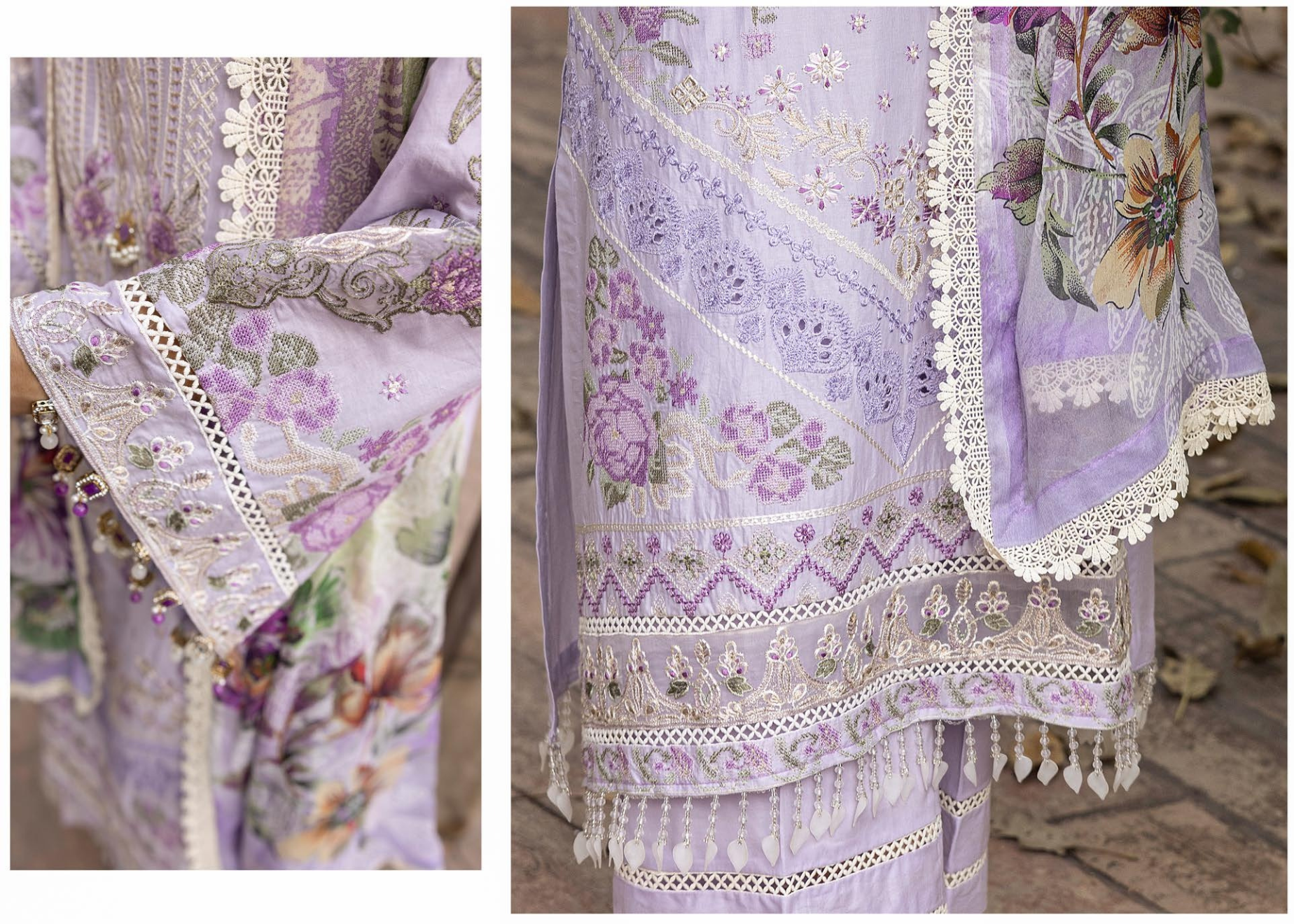 ELEGANCE BY KHOOBSURAT SIGNATURE LAWN COLLECTION(KE-705)