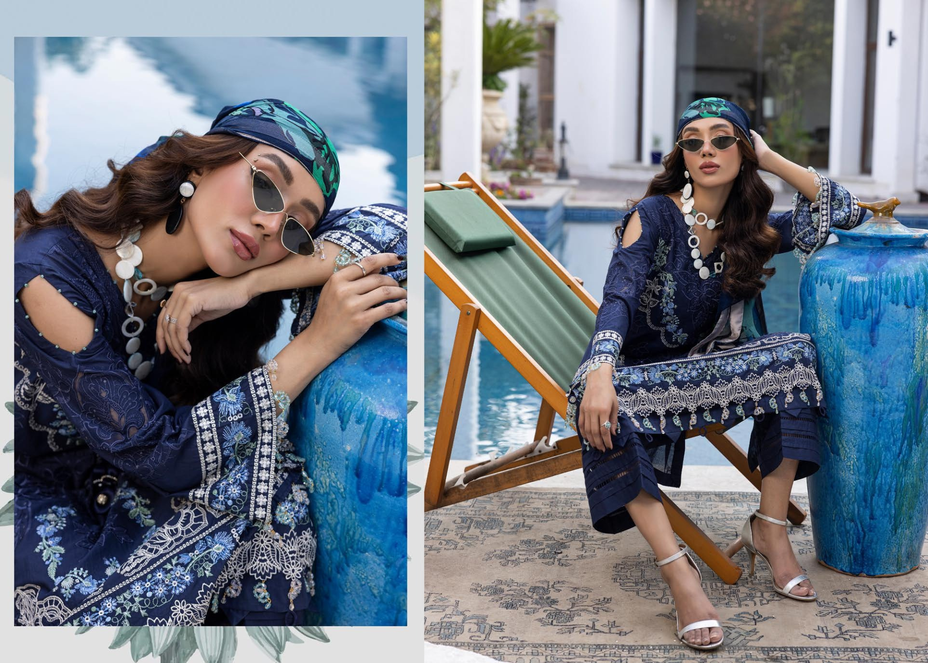 ELEGANCE BY KHOOBSURAT SIGNATURE LAWN COLLECTION(KE-706)