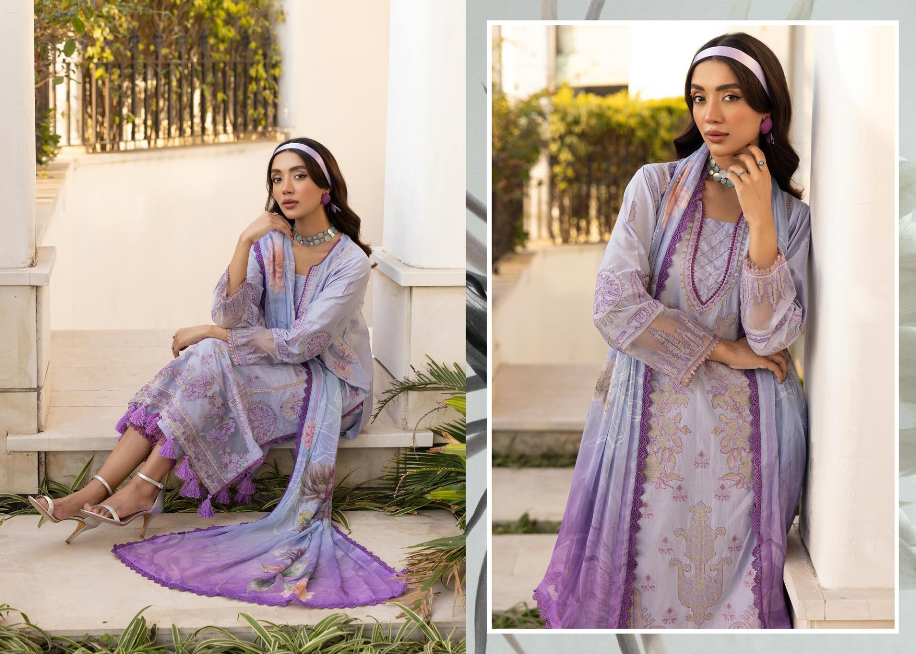 ELEGANCE BY KHOOBSURAT SIGNATURE LAWN COLLECTION( KE-710)