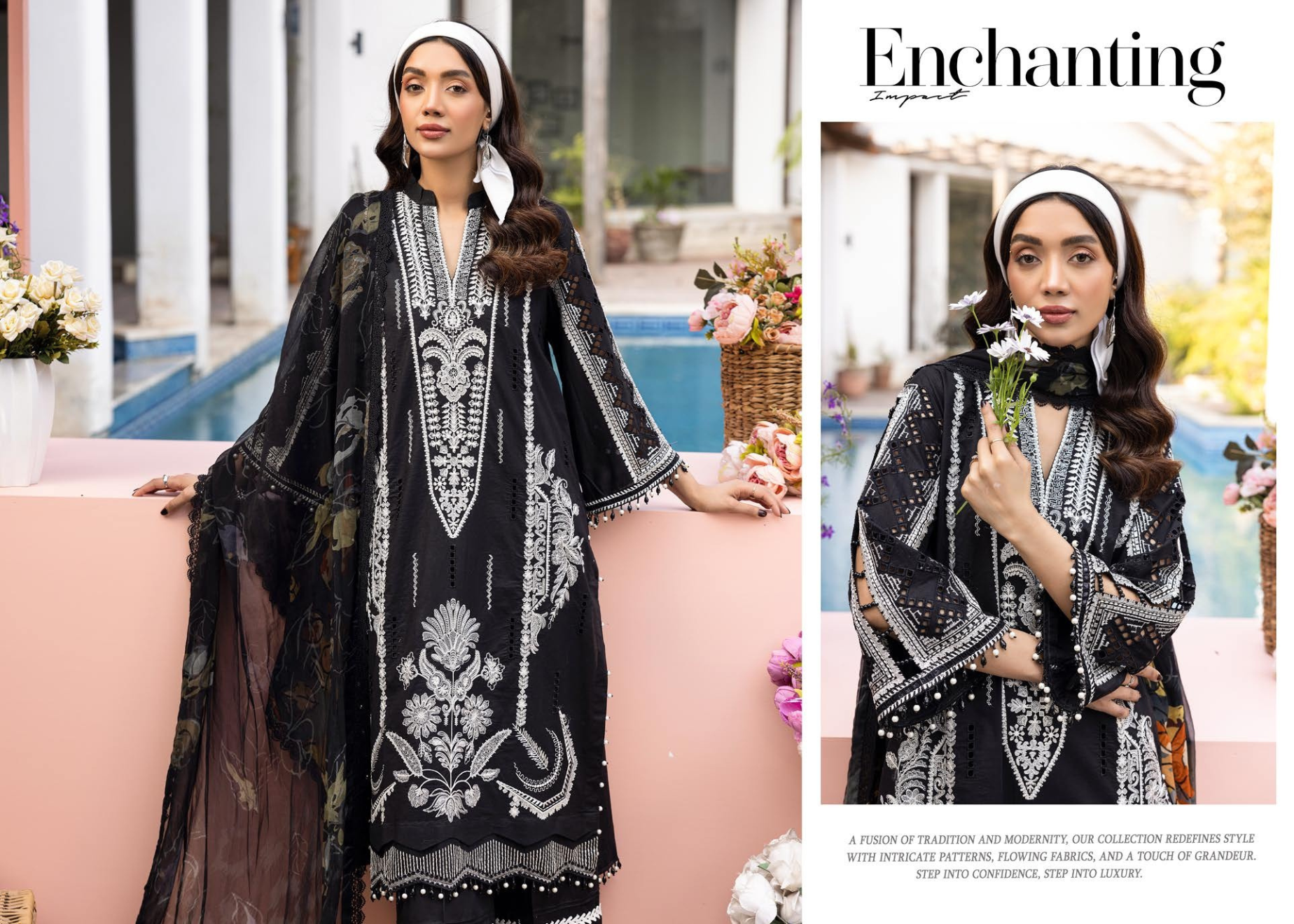 ELEGANCE BY KHOOBSURAT SIGNATURE LAWN COLLECTION (KE-702)