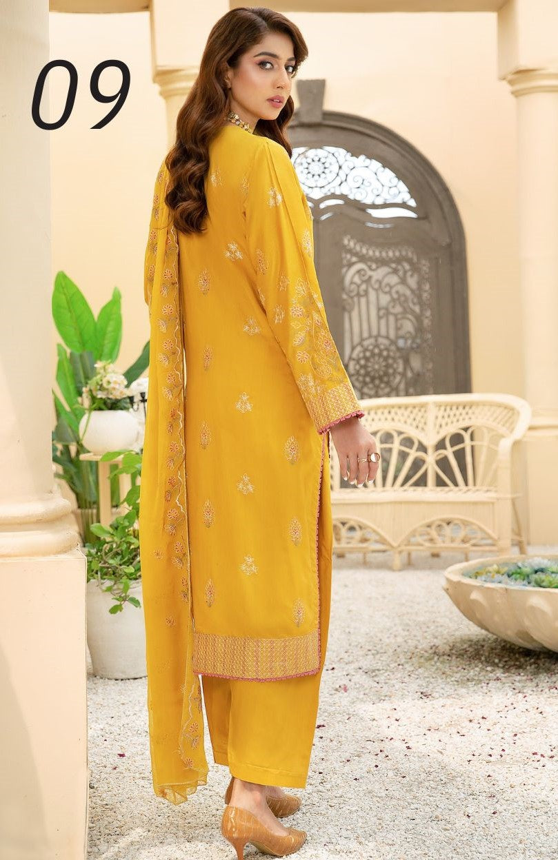 Chandni By Khoobsurat Premium Viscose (DESIGN-09)