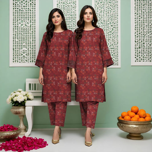 Rangmehr by Virsaah Kotrai – 2PC Allover Kotri