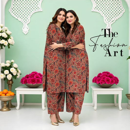 Rangmehr by Virsaah Kotrai – 2PC Allover Floral