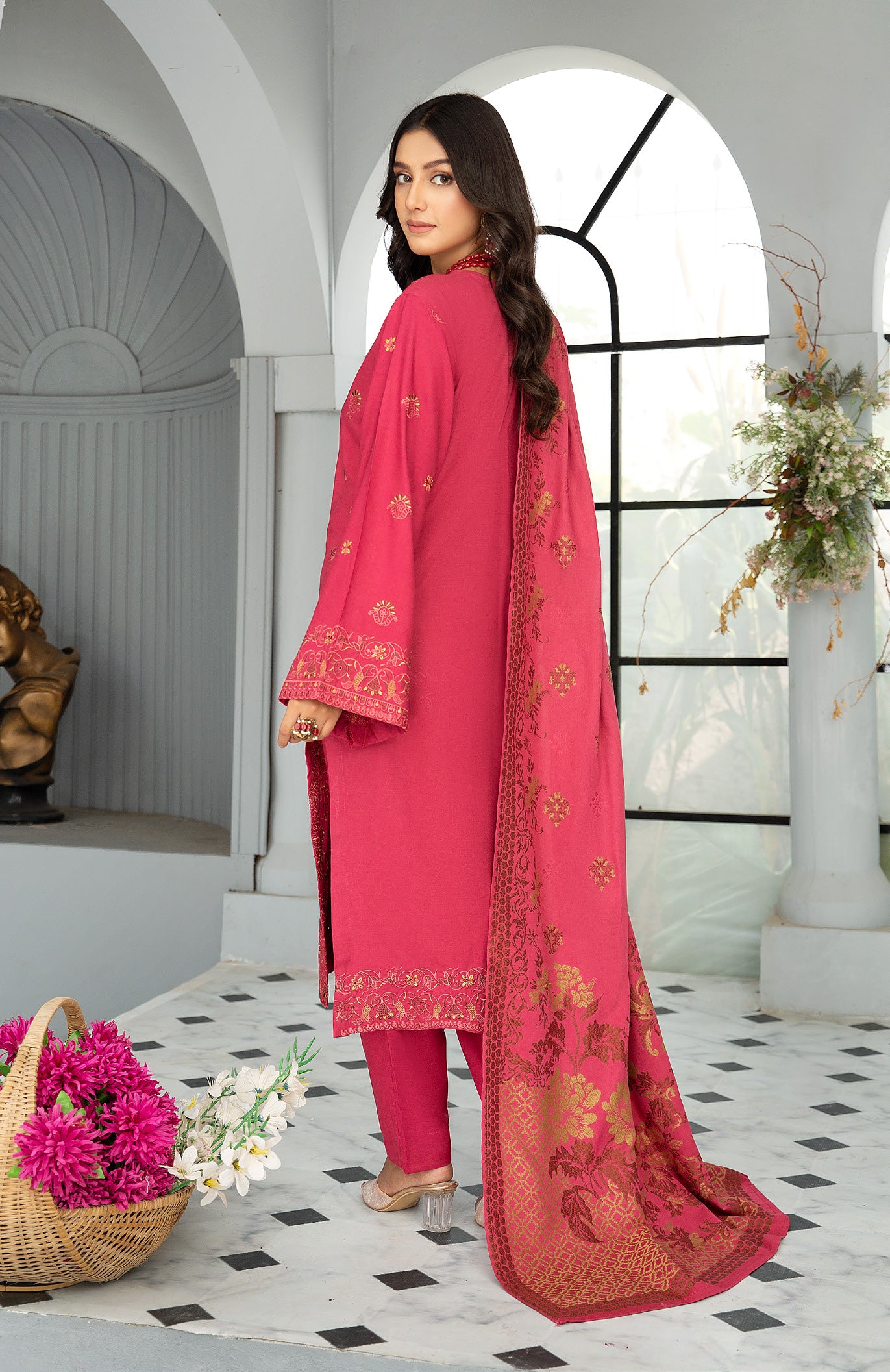 DASTOOR BY KHOOBSURAT LUXURY SWISS WOOL WINTER COLLECTION(D-06)