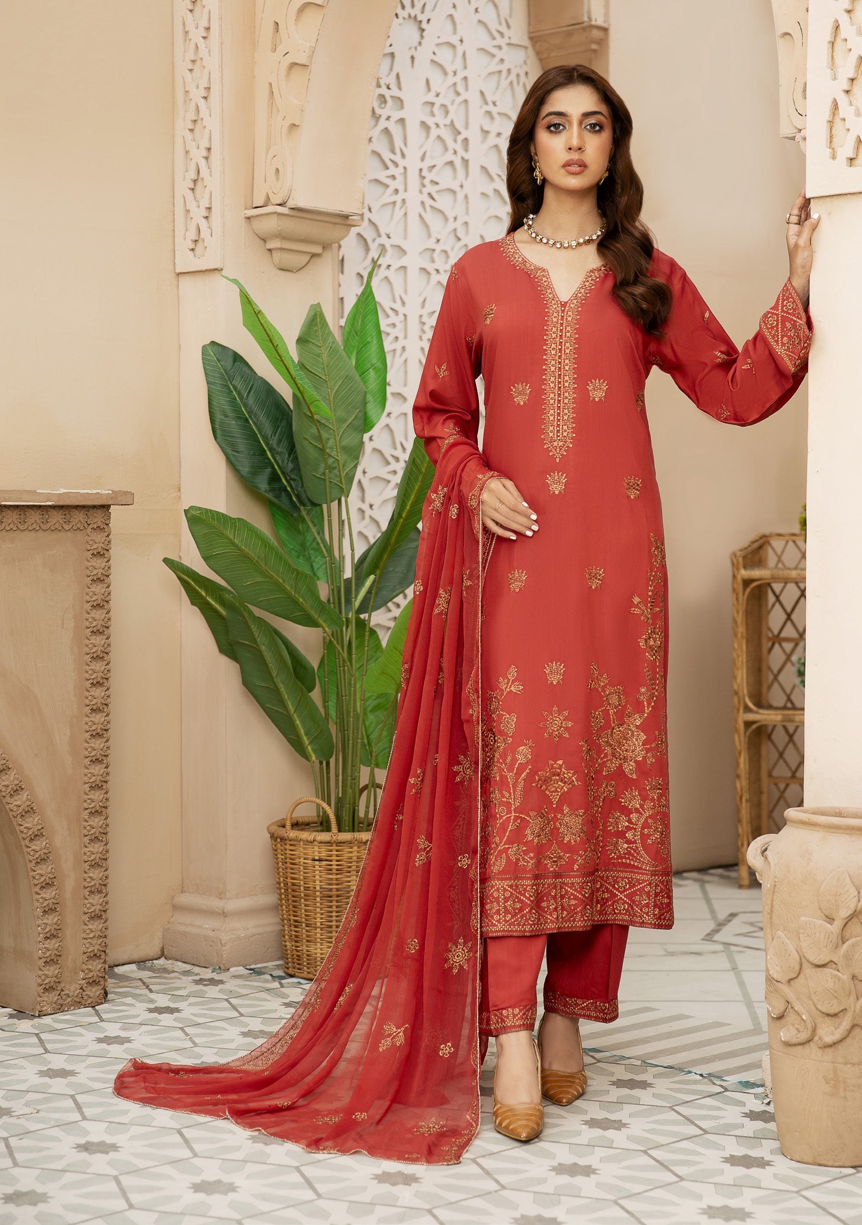 Khaas by Khoobsurat Premium Embroidered Viscose (Design-03)