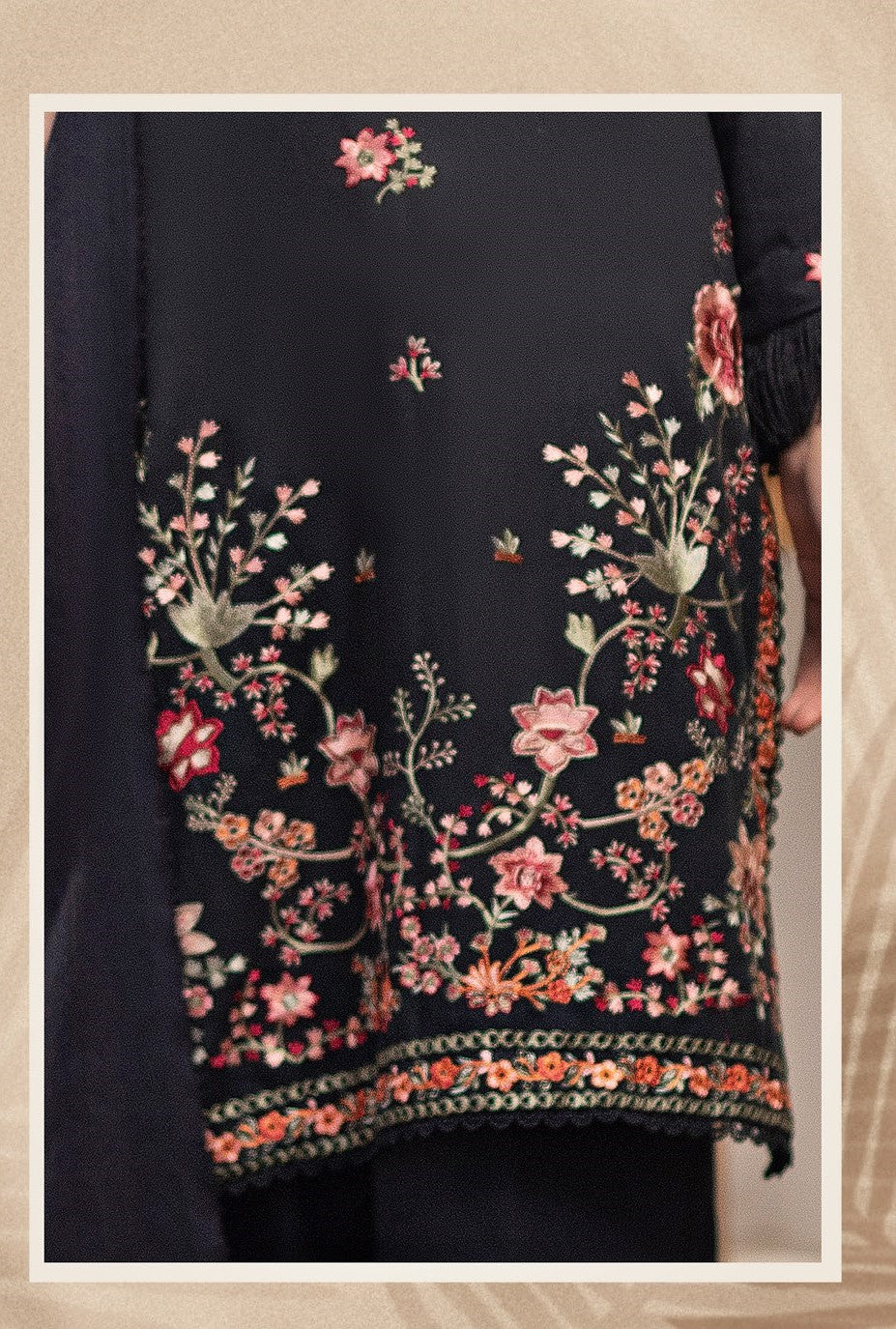 MEHRAMA BY KHOOBSURAT EMBROIDERED KARANDI COLLECTION (KM-01)