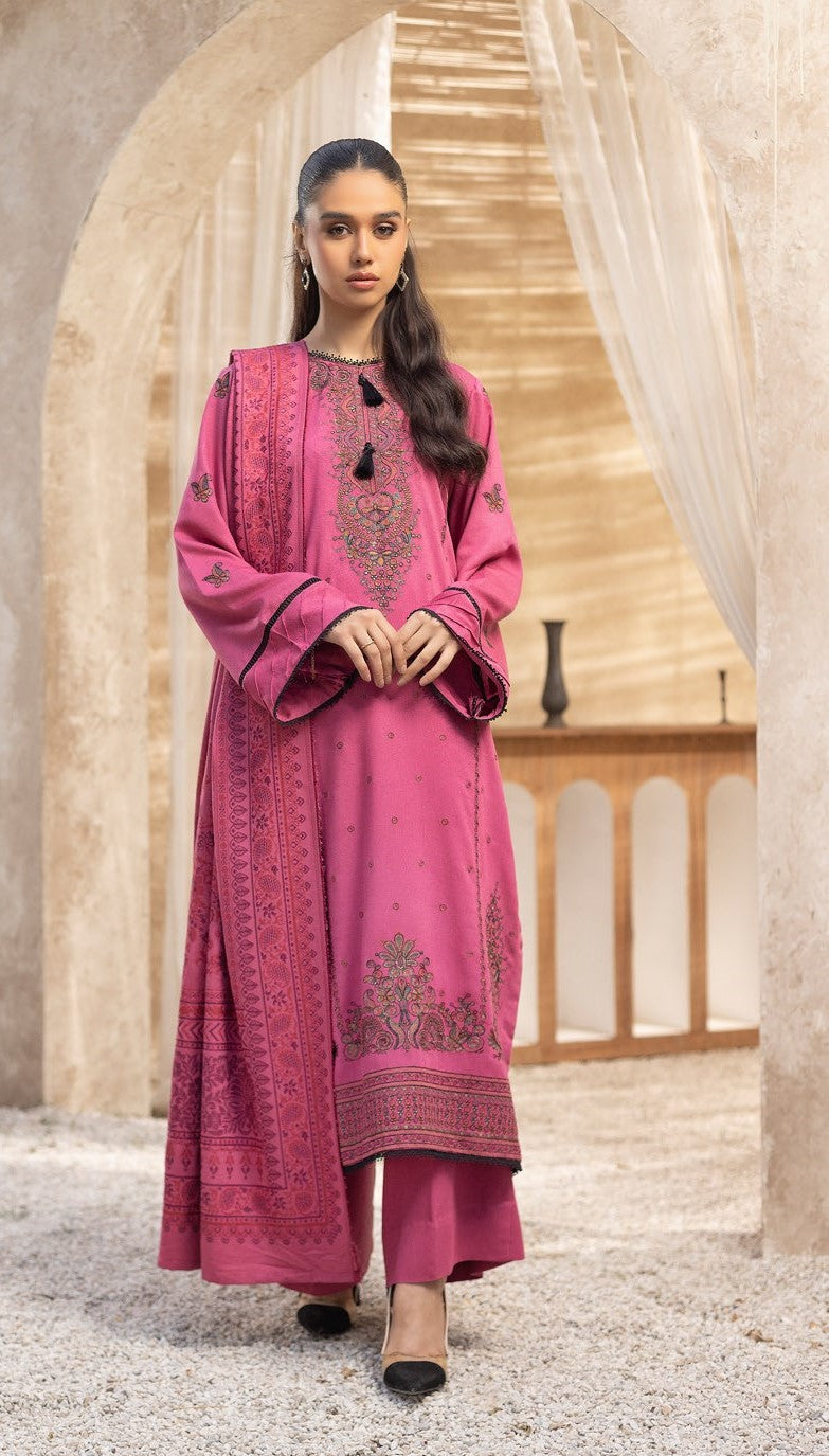 MEHRAMA BY KHOOBSURAT EMBROIDERED KARANDI COLLECTION (KM-03)