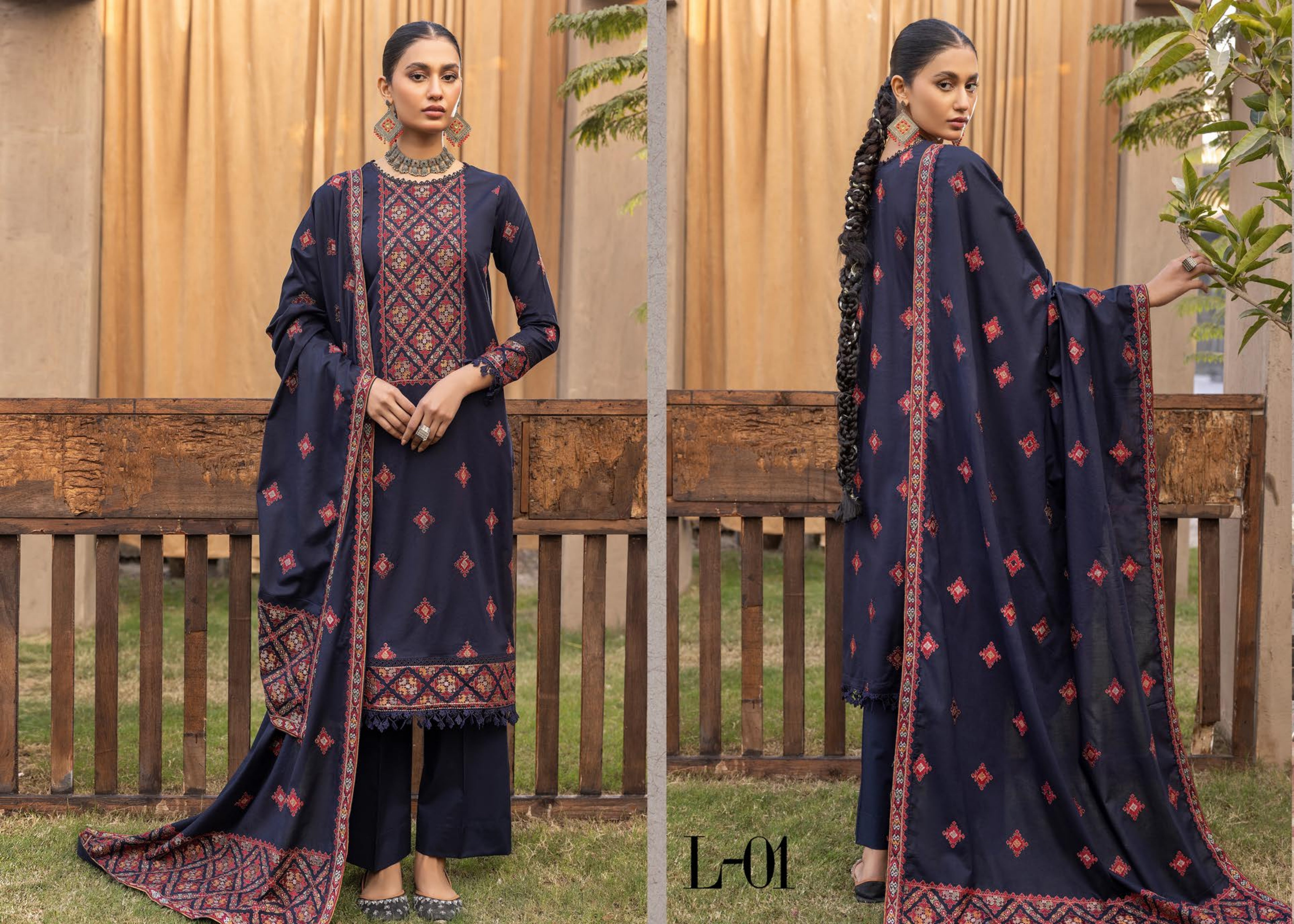 NOOR-E-CHASHAM LAWN BY KHOOBSURAT