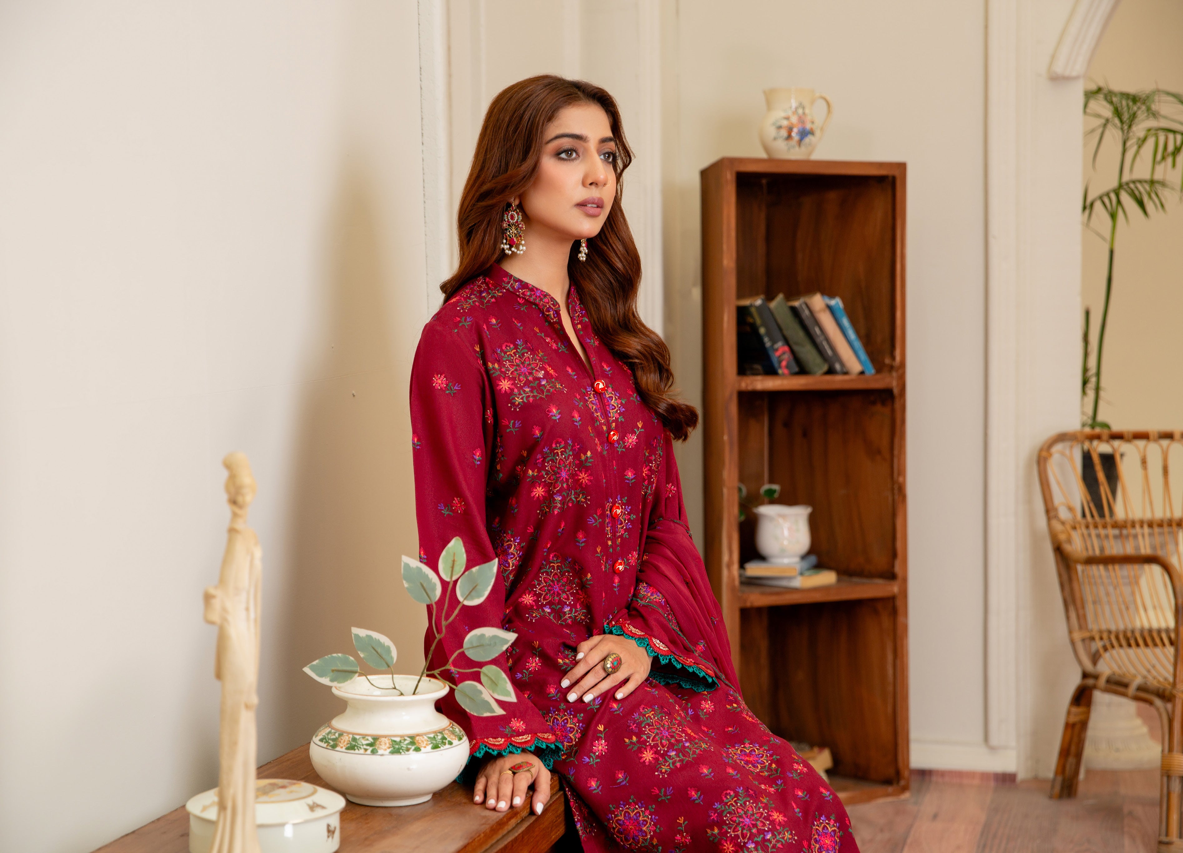 Shamiyana Signature Karandi Collection by Khoobsurat (D-01)