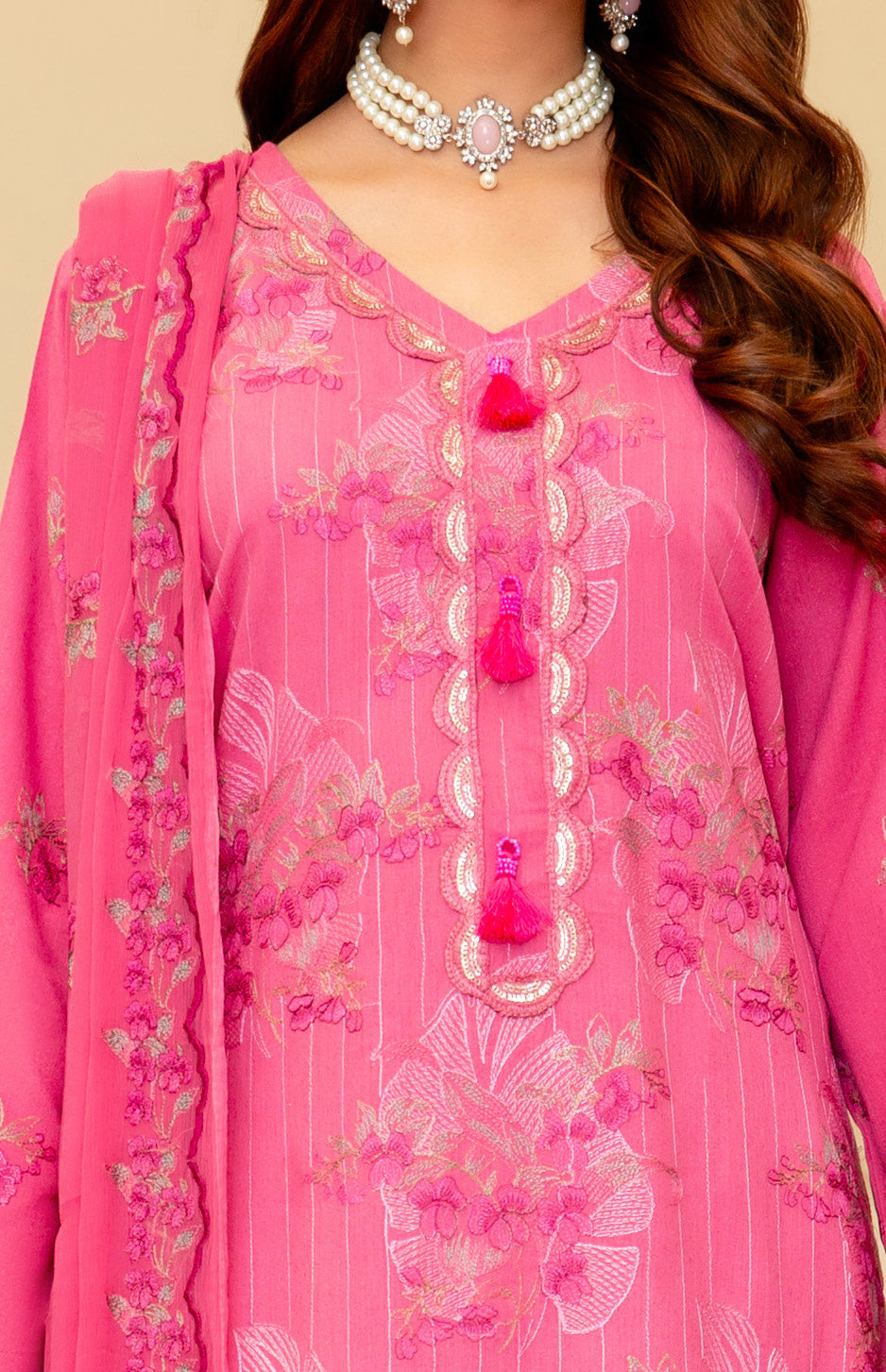 Shamiyana Signature Karandi Collection by Khoobsurat (D-03)