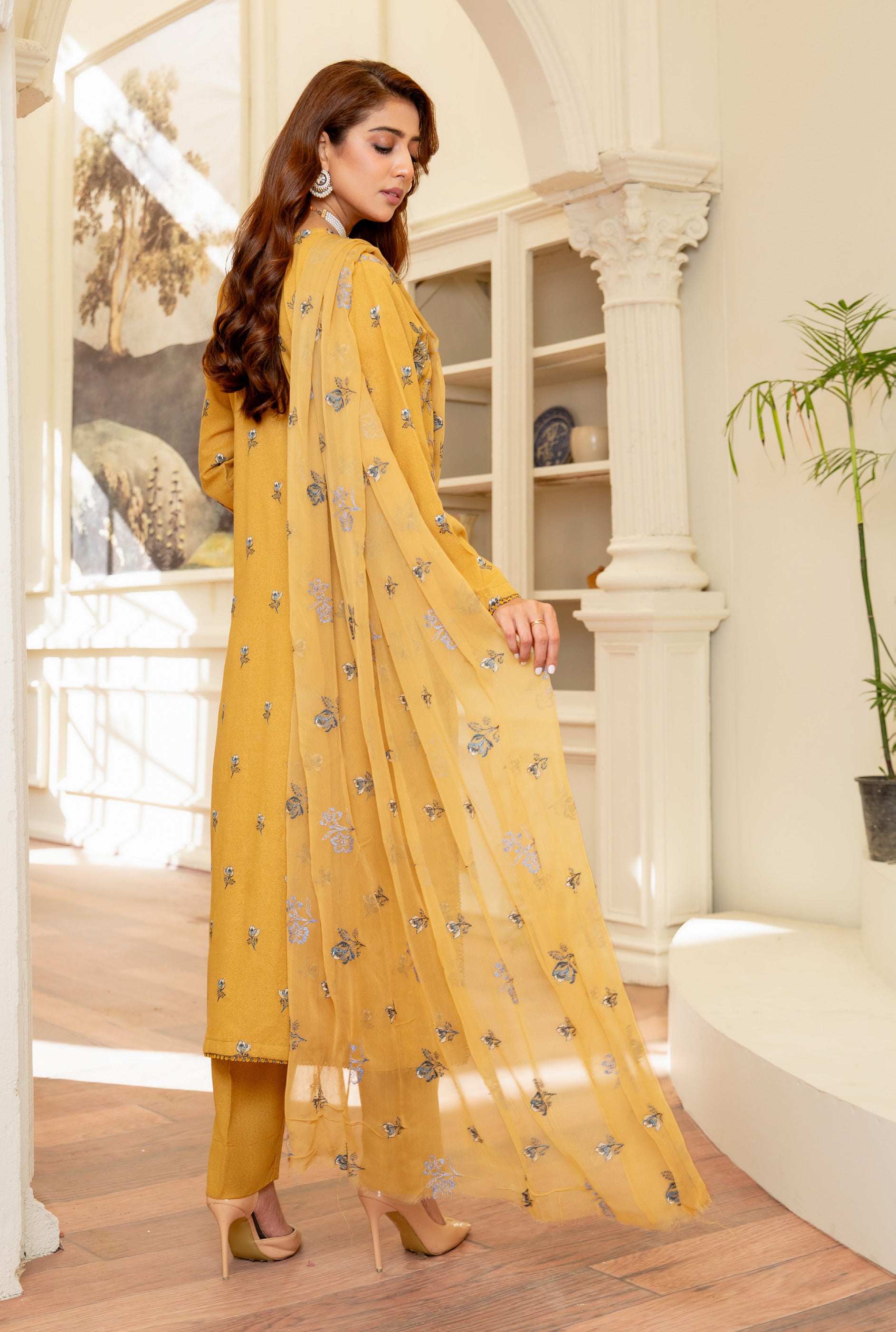 Shamiyana Signature Karandi Collection by Khoobsurat (D-08)